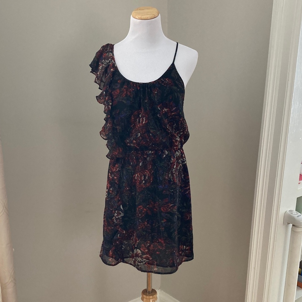 Kismet - One Shoulder Black and Red Dress